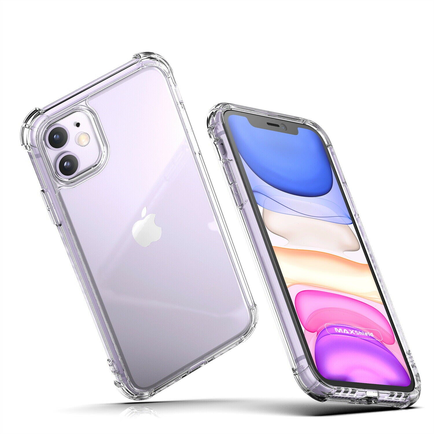 iPhone 11 Pro Case Clear Heavy Duty 2019 Shockproof TPU Hybrid Bumper Cover