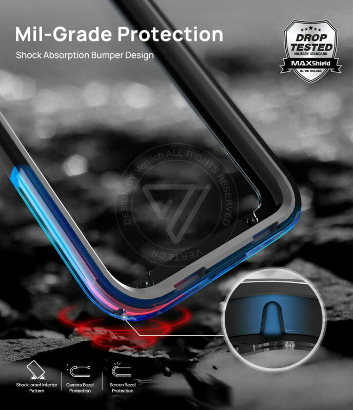 For Apple iPhone 12 6.1" Shockproof Heavy Duty 360 Full-body Case Cover