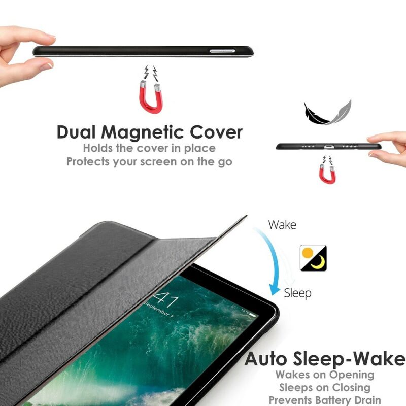 Apple iPad Air3 10.5 2019 Leather Shockproof Flip Smart Case Cover