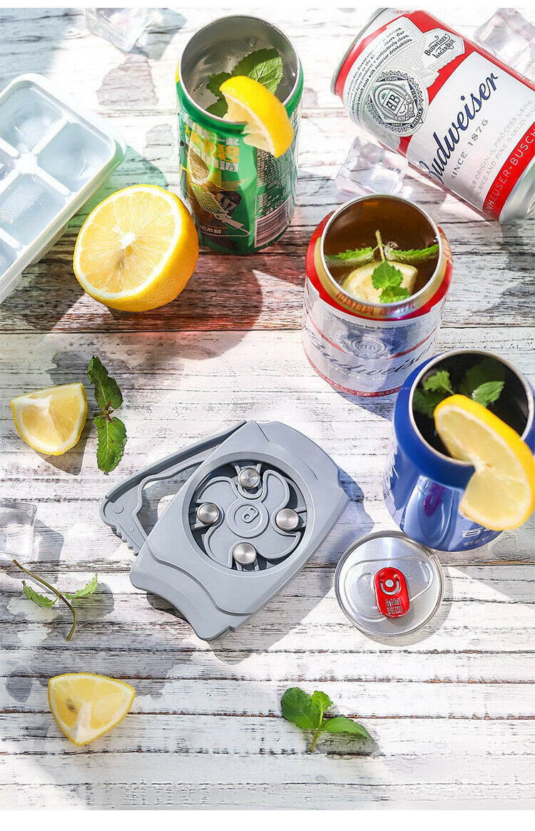 Beer Can Opener Topless Bottle Drink Opened Cola Juice Party Tool Kitchen Jar