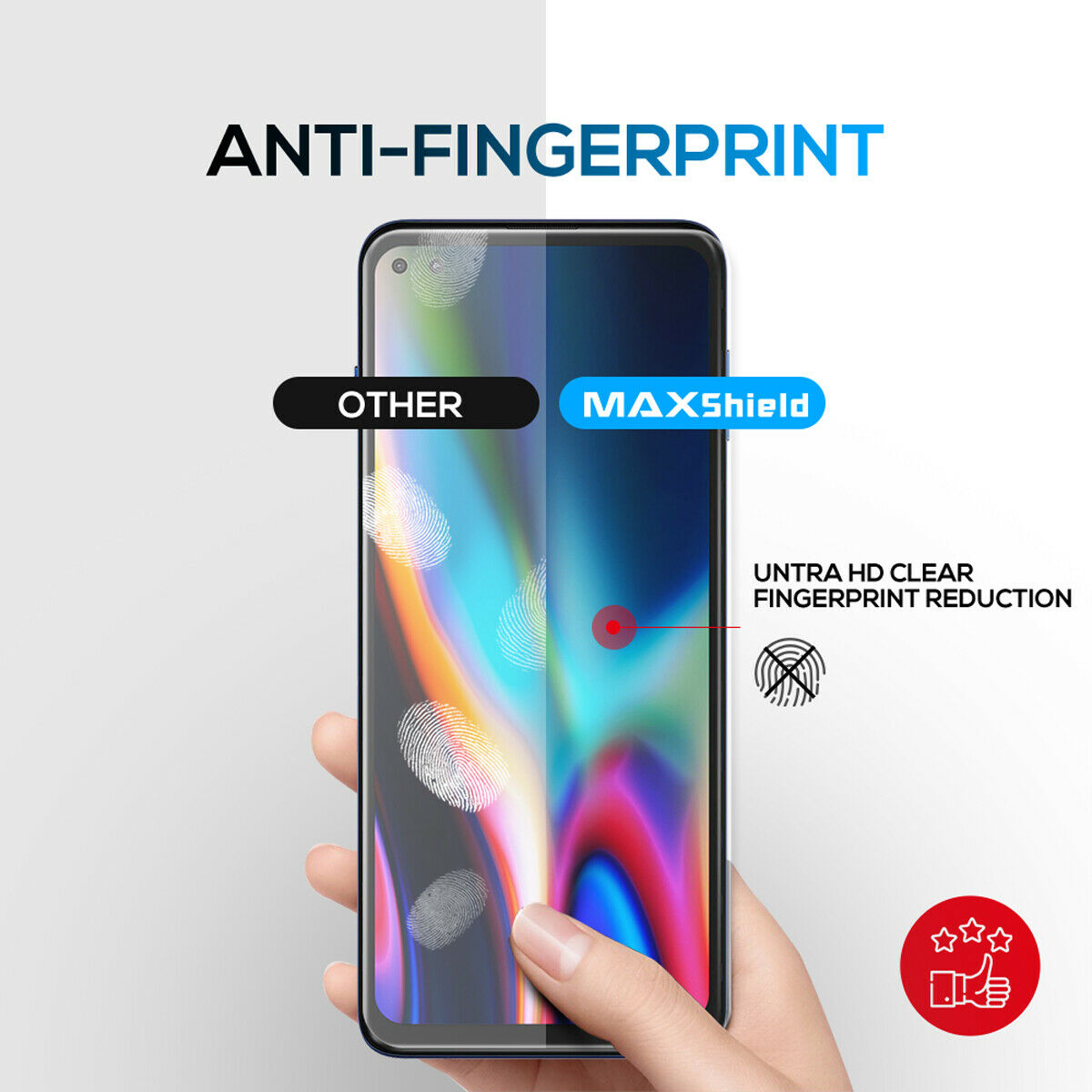 For Motorola Moto G 5G Plus 9H Full HD Coverage Tempered Glass Screen Protector