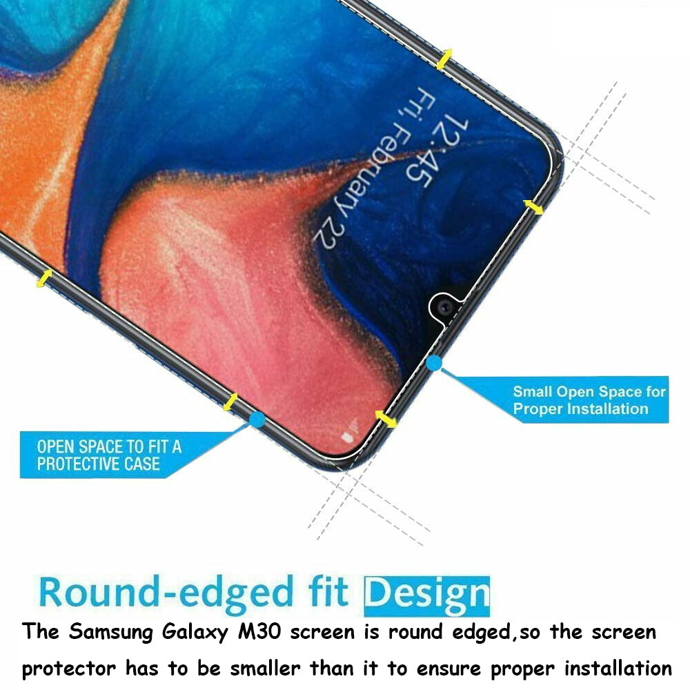 MAXSHIELD Screen Protector For Samsung Galaxy M30 2019
