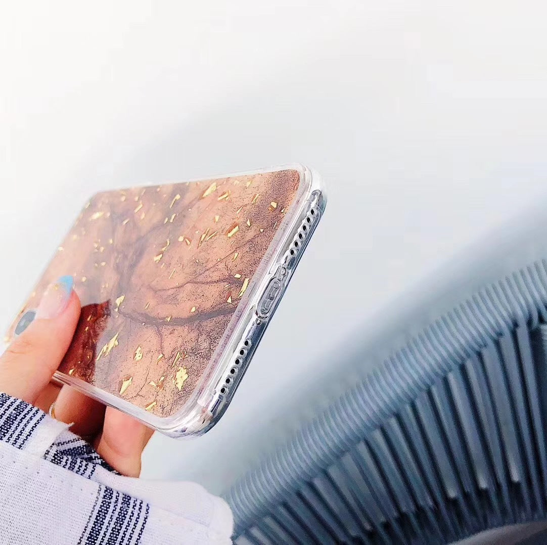 iPhone XR Case Shockproof Tough Marble Soft Cover for Apple