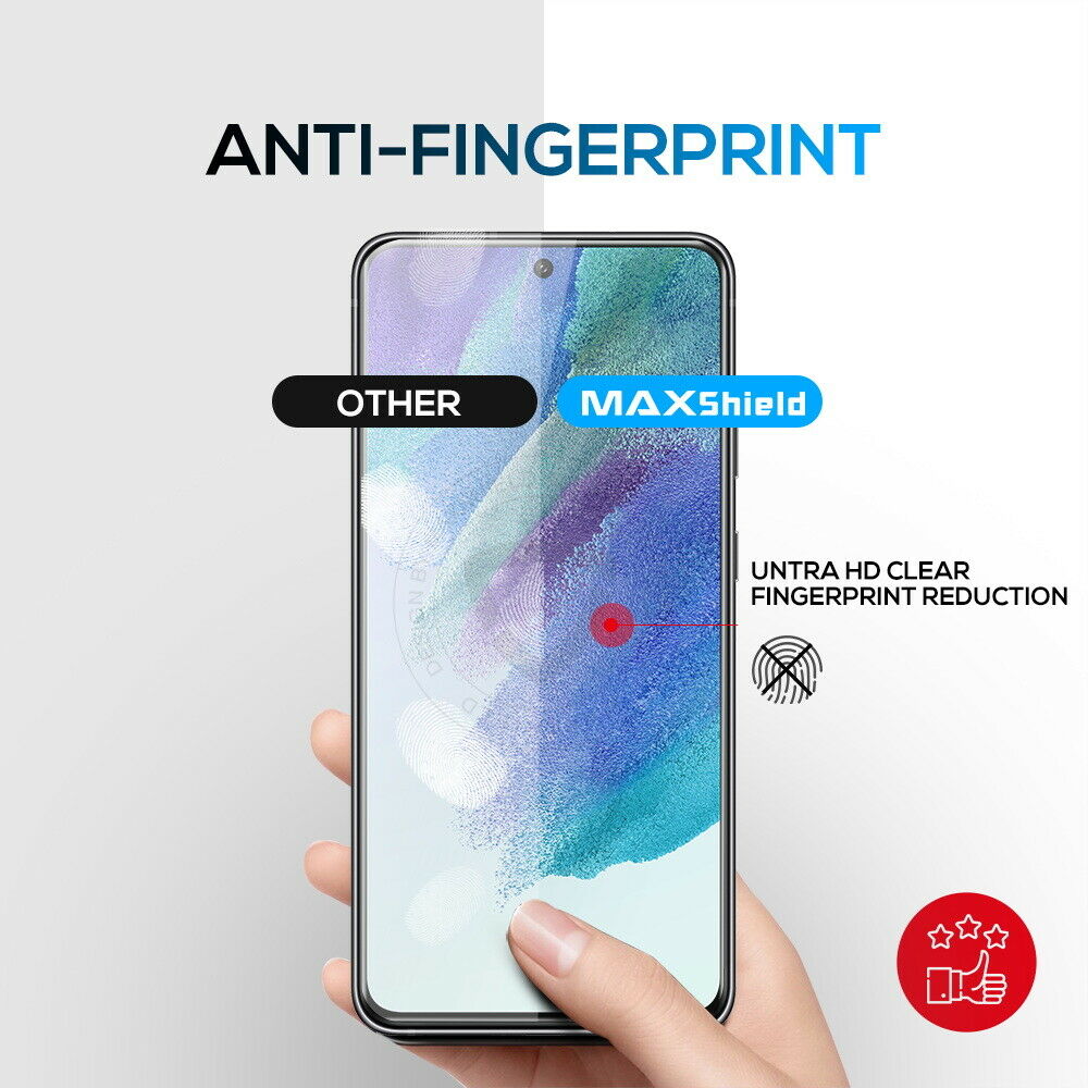 2 Pack For Galaxy S21 FE 5G Tempered Glass Screen Protector+Camera Lens Protector