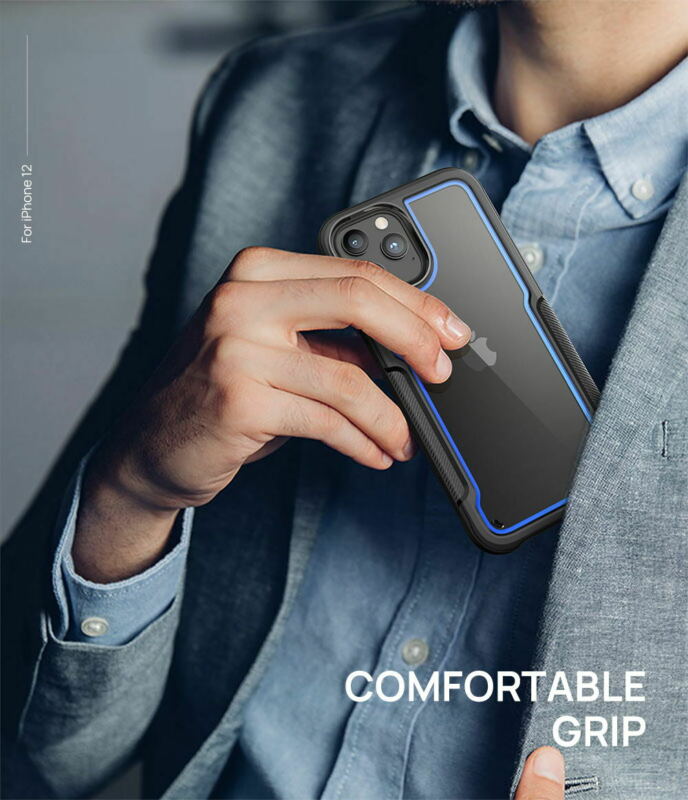 MAXSHIELD For iPhone 12 Pro 6.1“ Case Heavy Duty Shockproof Clear Slim Cover