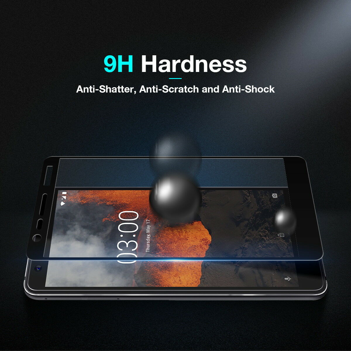 For Nokia 6.2 Full Coverage Tempered Glass Screen Protector