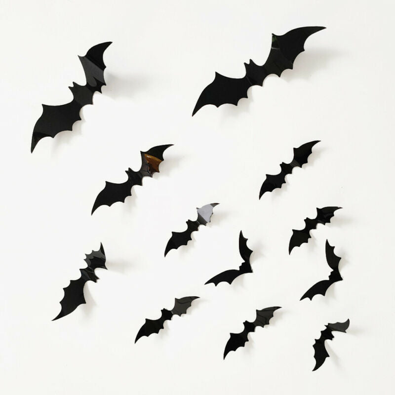Halloween Bat Decoration Decoration Haunted StickerIndoor Party Supplies House