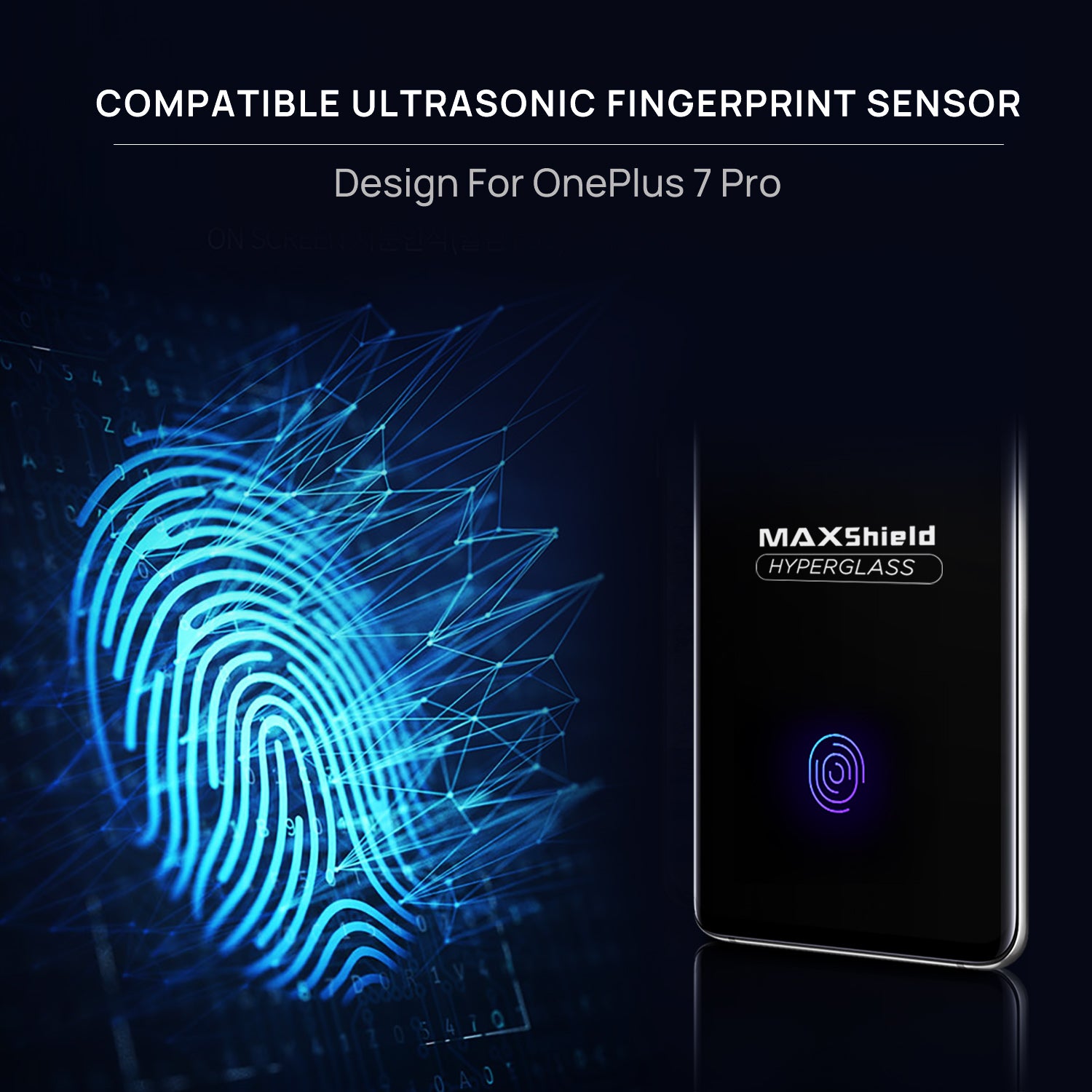 Oneplus 7 Pro Case Friendly Tempered Glass Screen Protector