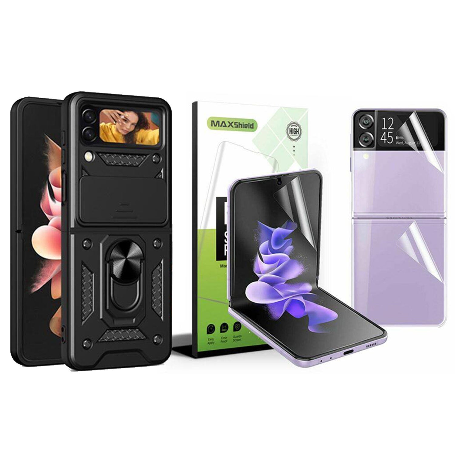 For Samsung Galaxy Z Fold 5 4 Flip 4 5G Case Shockproof Rugged Holder Cover