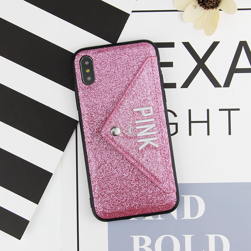 Galaxy S8 Plus Blin Shockproof Wallet Stand Card Case Cover