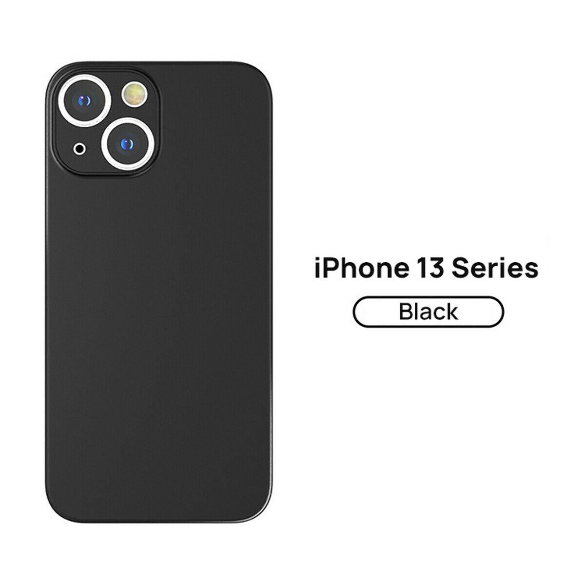 Fr iPhone 13 Pro Max Matte Clear Case Cover Thin Slim Shockproof ScreenProtector