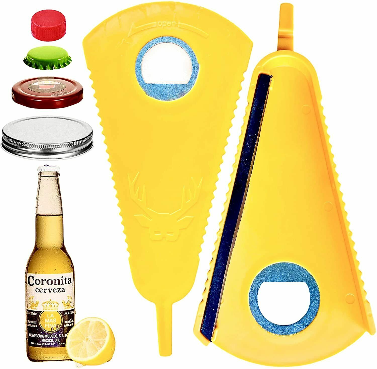 Jar Opener Multi Size Bottle Adjustable Size Lids Twister Home Kitchen Beer Cap