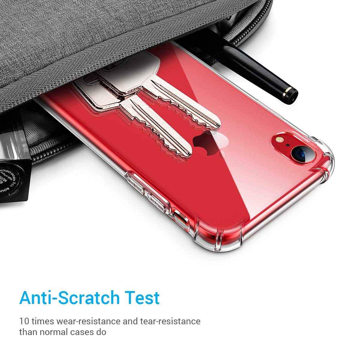 Clear Case For iPhone 7 Shockproof Silicone Protective