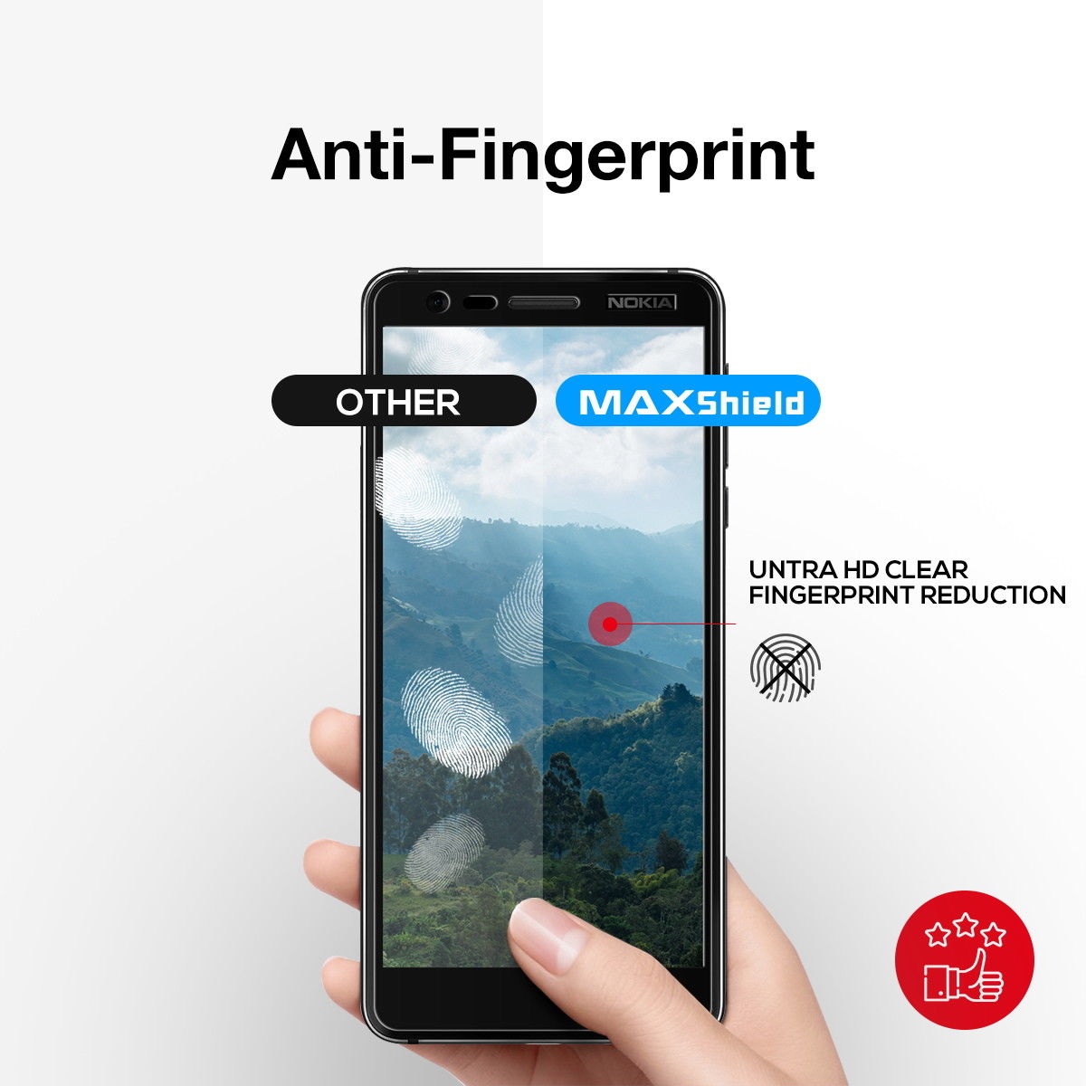 For Nokia 2.2 Full Coverage Tempered Glass Screen Protector