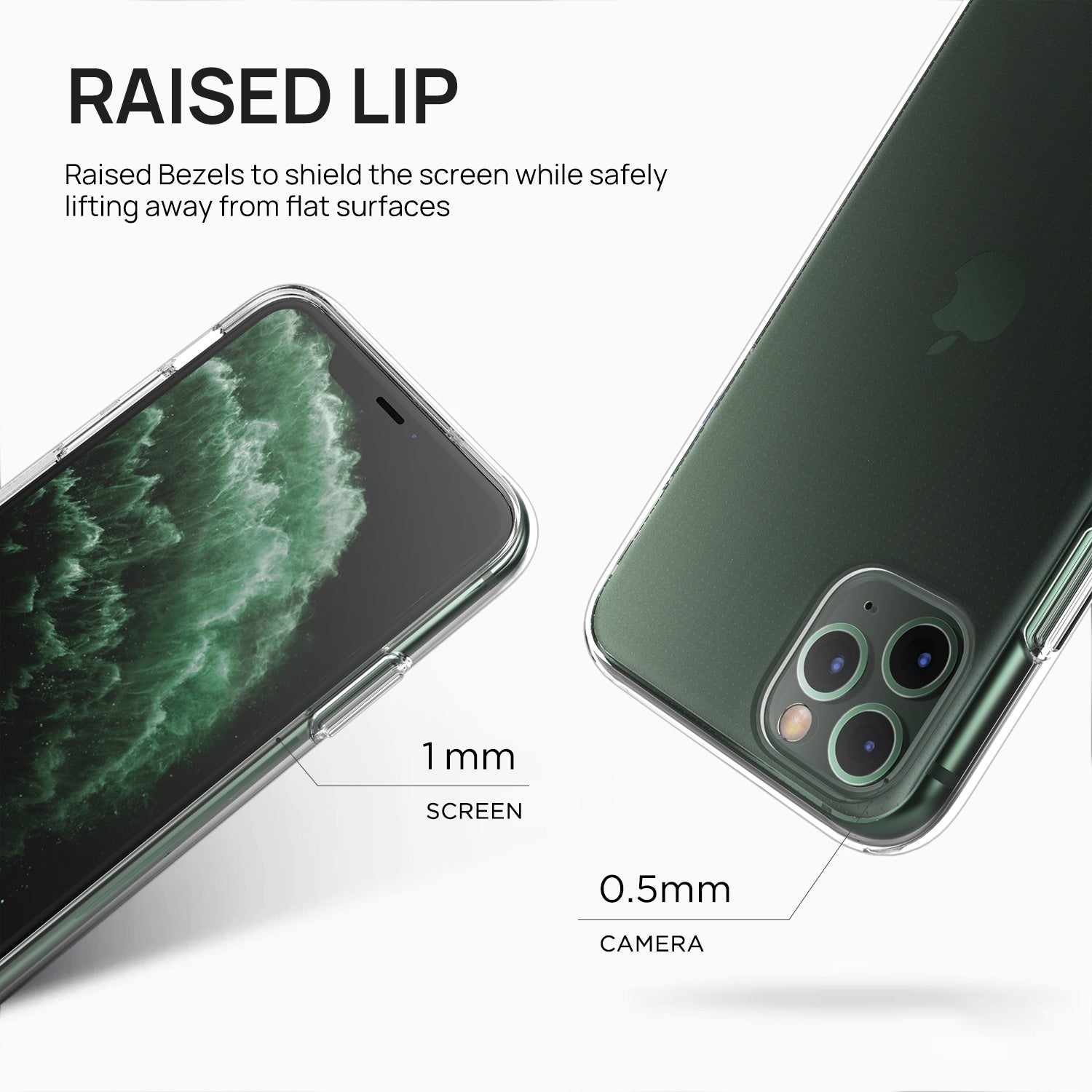 iPhone 11 Case MAXSHIELD Premium Soft Crystal Clear Cover for Apple