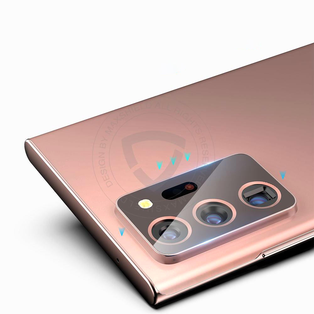 For Galaxy Note 20/Ultra 4G 5G MAXSHIELD Camera Lens Tempered Glass Protector