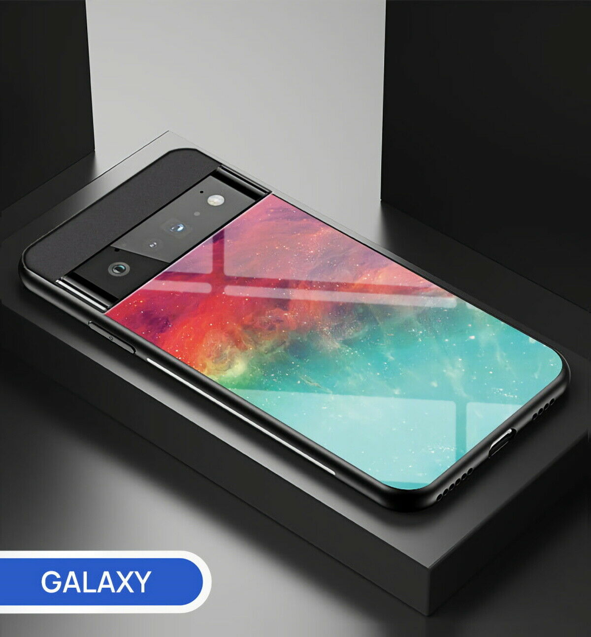 For Google Pixel 6 pro Case Shockproof Marble Temepered Glass Luxury Case Cover