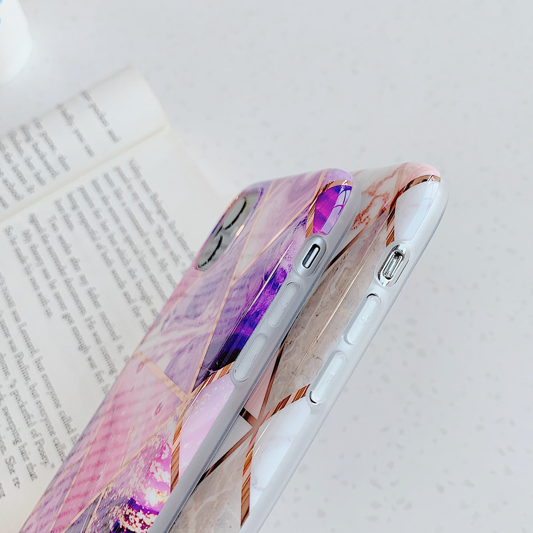 iPhone XI 11 Pro Max Case Soft TPU Case Marble Shockproof Silicone Gel Cover