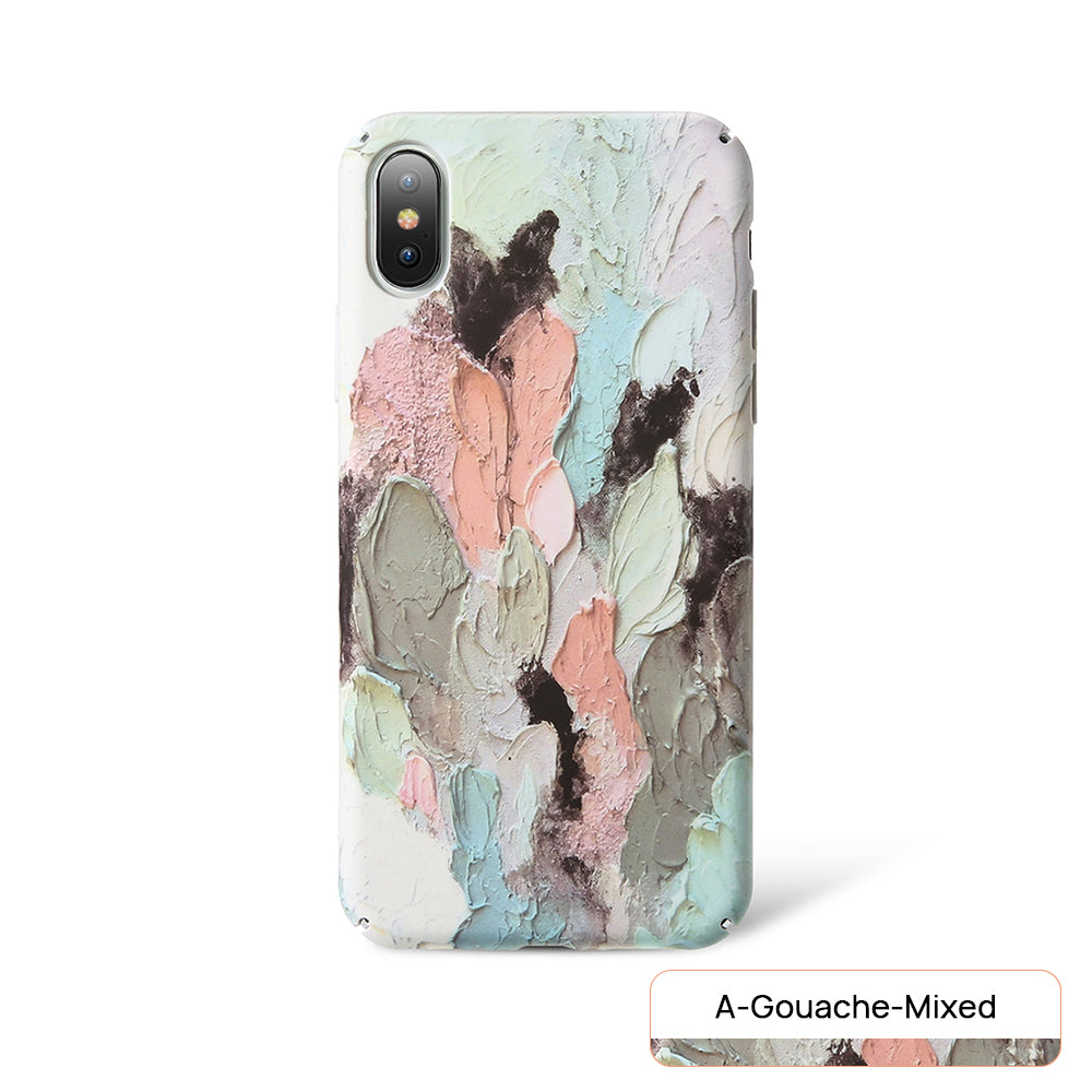 iPhone XS MAX Case Pattern Shockproof Thin Soft Silicone Tough Cover