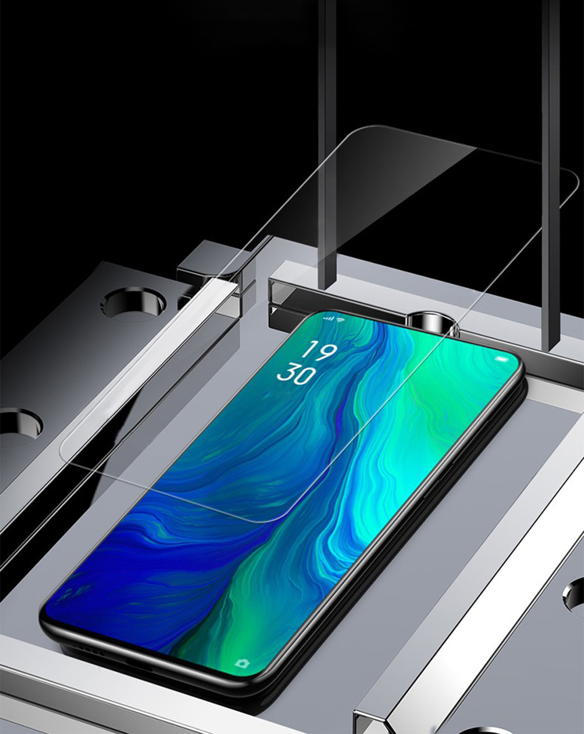 MAXSHIELD OPPO Reno 5G Full Coverage Tempered Glass Screen Protector
