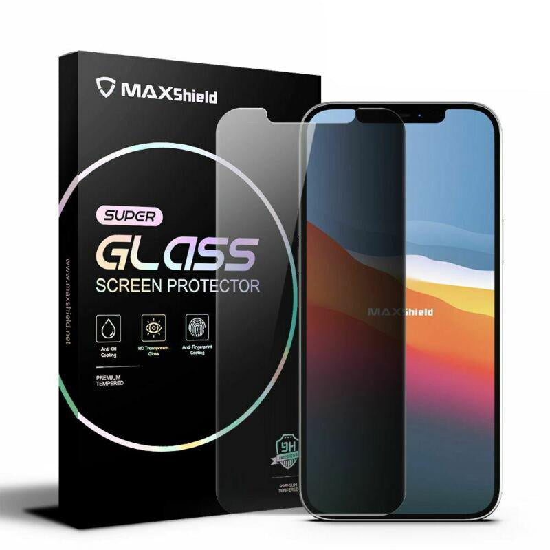 Privacy Anti-Spy Full Glass Tempered Screen Protector For iPhone 12 Pro / iPhone 12