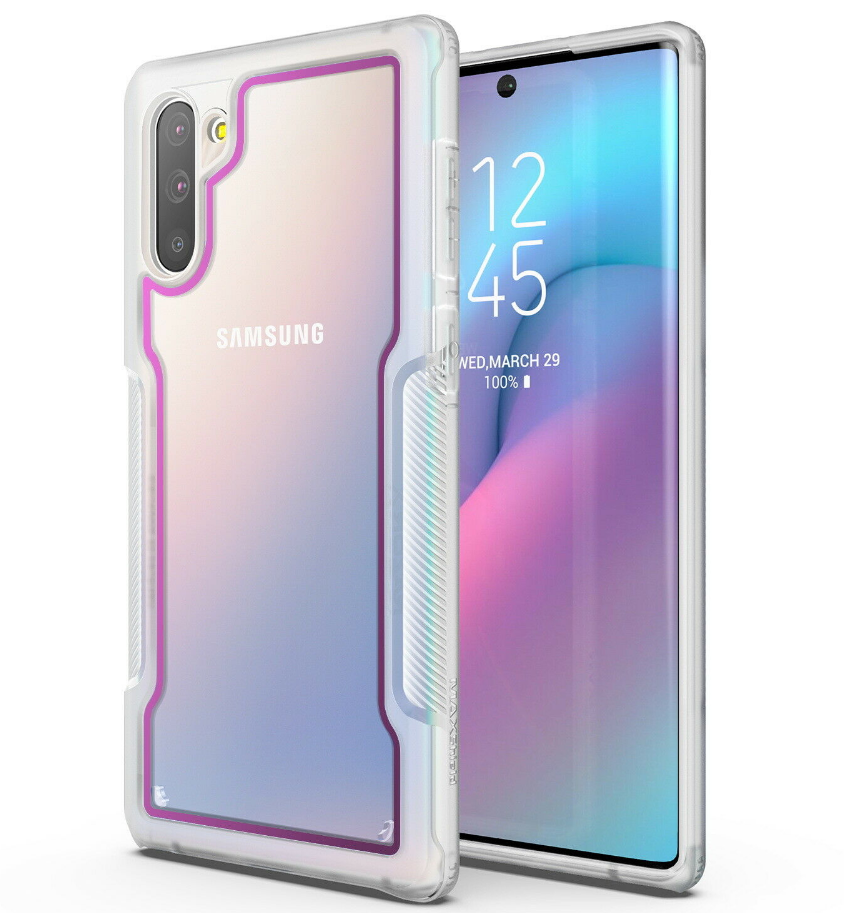 Samsung Galaxy Note 10 Case, Heavy Duty Shockproof Slim Clear Armor Cover