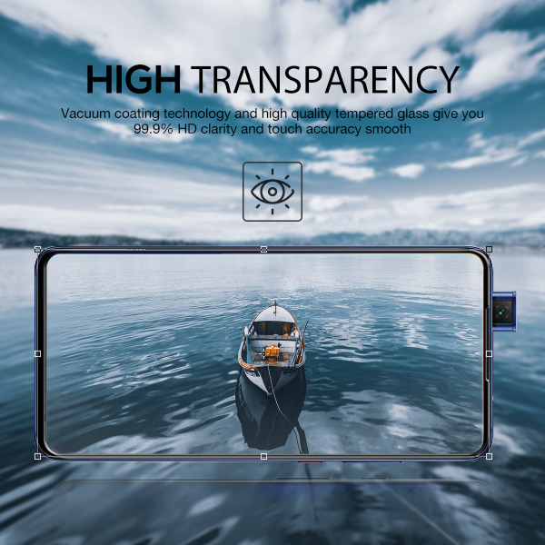 Xiaomi Mi A3 MAXSHIELD Full Cover Tempered Glass Screen Protector