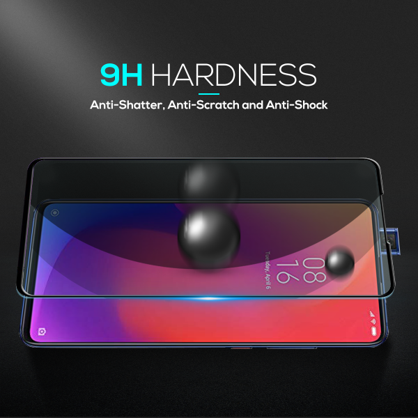 Xiaomi Mi 9T MAXSHIELD Full Cover Tempered Glass Screen Protector