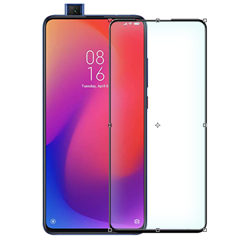 Xiaomi Mi 9T MAXSHIELD Full Cover Tempered Glass Screen Protector