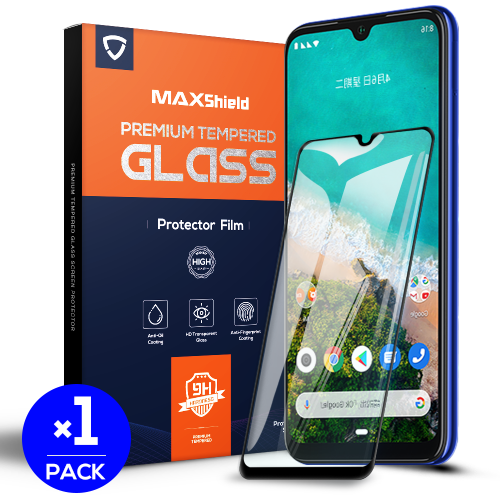 Xiaomi Mi A3 MAXSHIELD Full Cover Tempered Glass Screen Protector