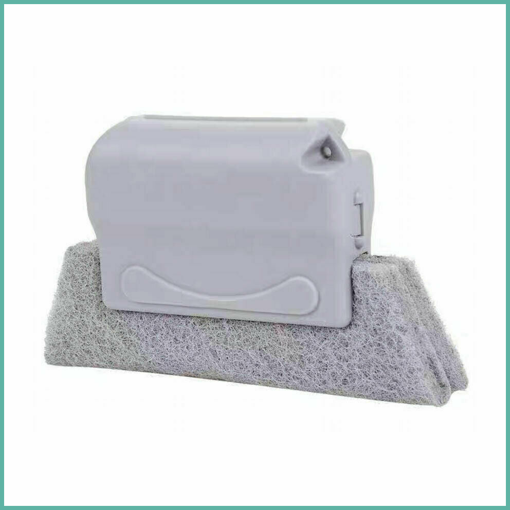 2X Window Door Track Cleaning Brush Gap Groove Sliding Tool Dust Cleaner Kitchen