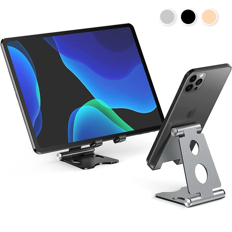 Adjustable Phone Tablet Desktop Stand Desk Holder Mount Cradle For iPhone iPad