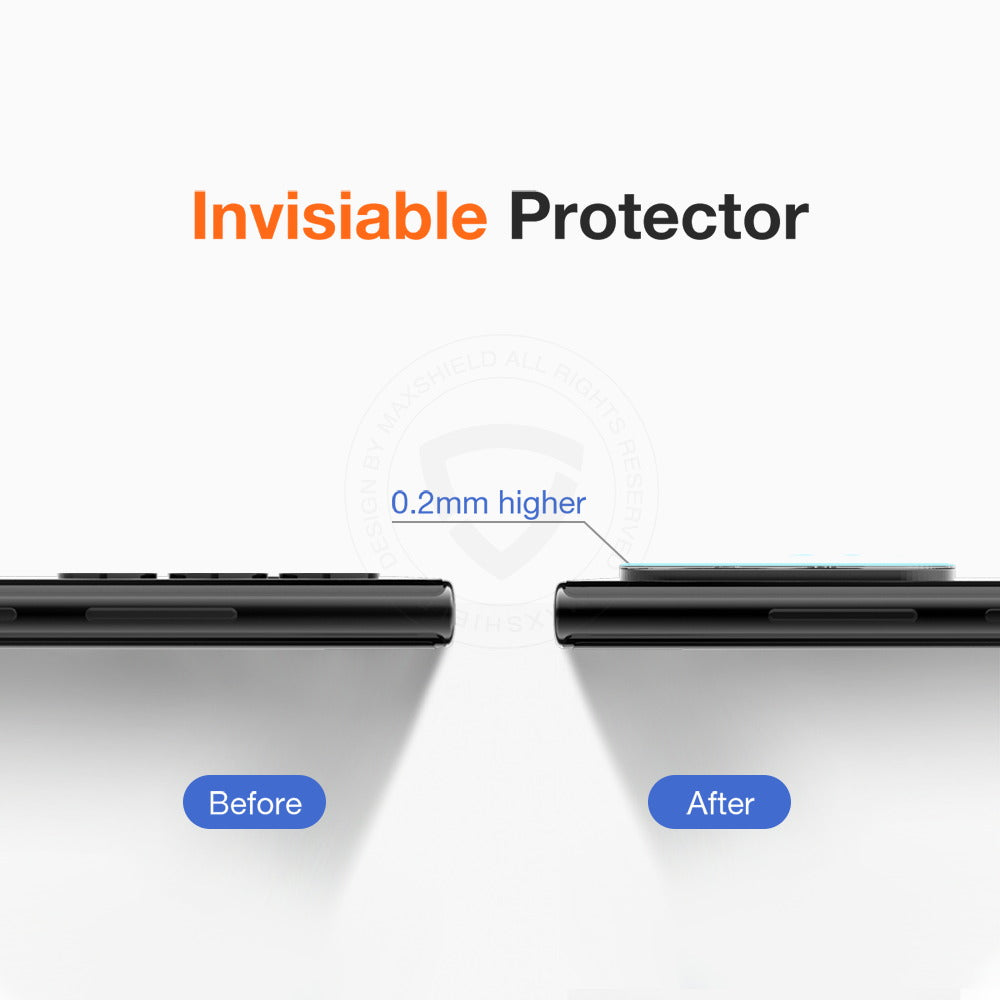 MAXSHIELD For Samsung Galaxy S22 Plus Ultra 5G Camera Lens Screen Glass Protector