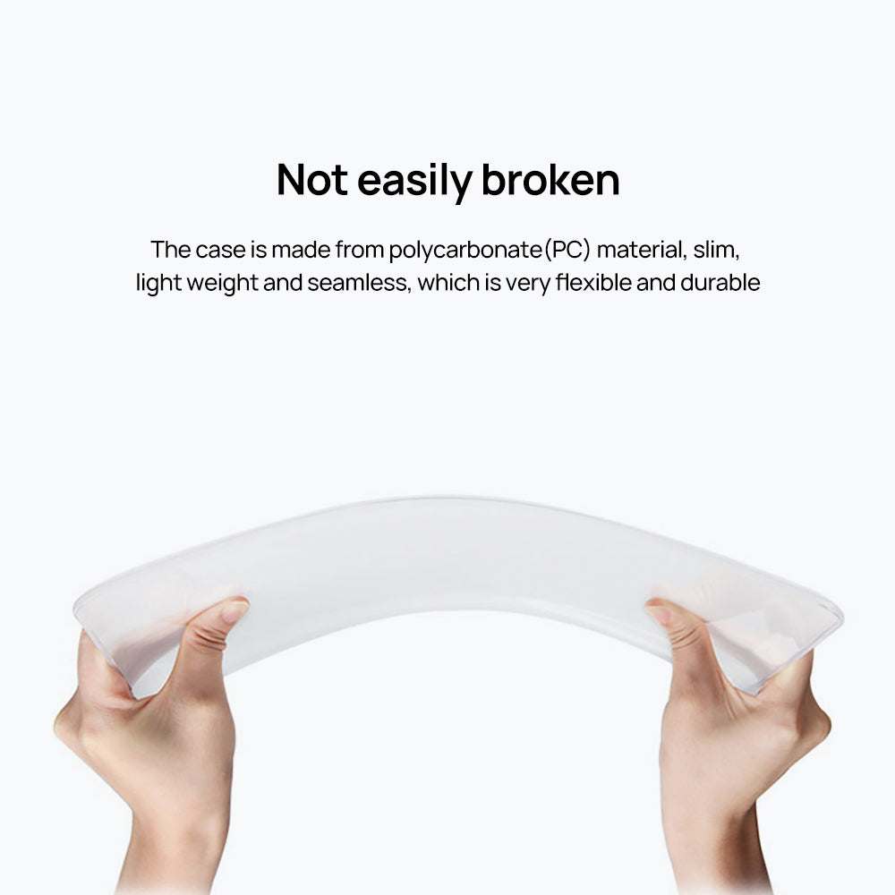 For Macbook Air Pro Case Clear Hard Shell Glossy Crystal Cover M1 13 14 16"