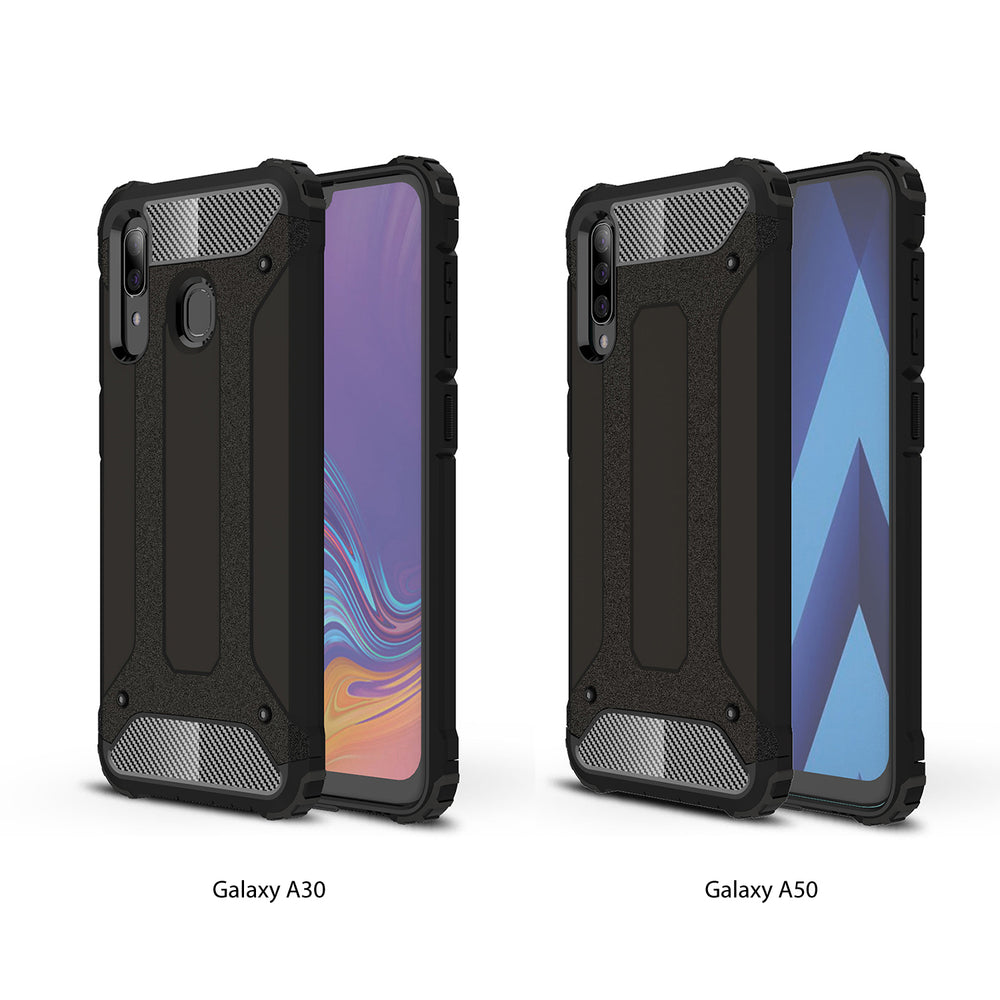 Samsung Galaxy A30 Case, Premium Flexible Soft Anti Slip TPU Case Cover-Gunmetal