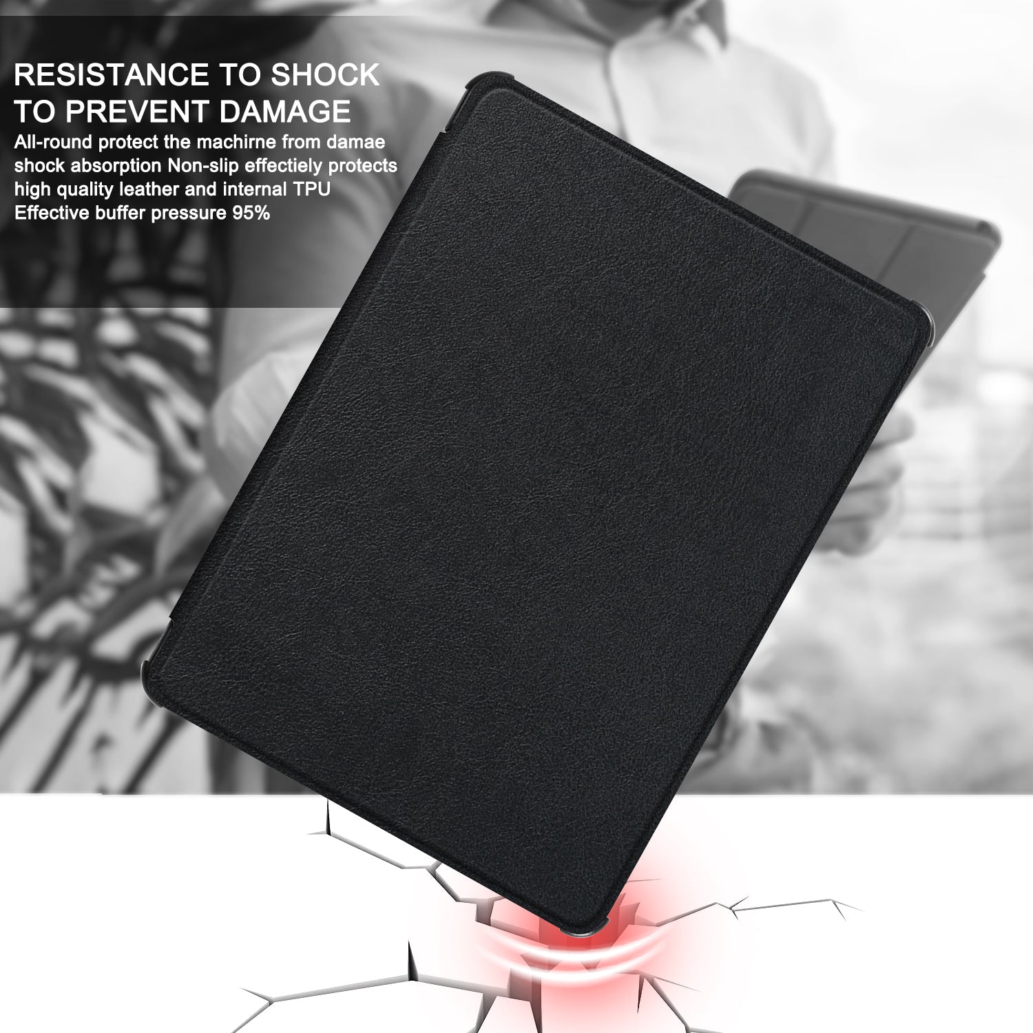 Leather Smart e-Reader Cover Case For 6" All-New Kindle 10th Gen 2019 Released