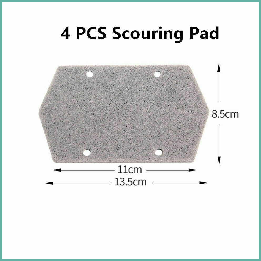 2X Window Door Track Cleaning Brush Gap Groove Sliding Tool Dust Cleaner Kitchen