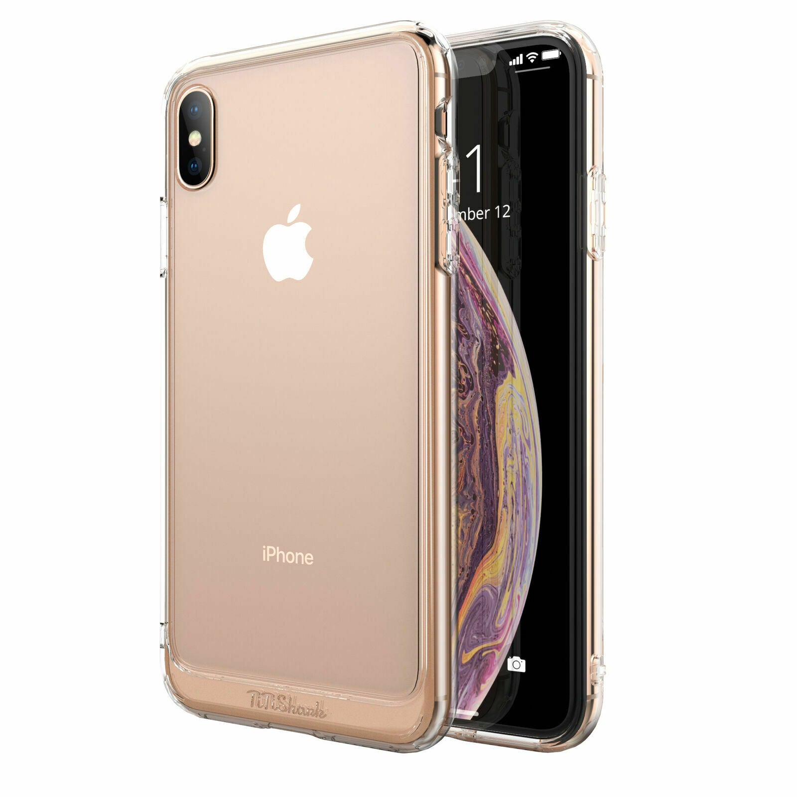 For iPhone X XS Max XR Case MAXSHIELD Clear Heavy Duty Shockproof Slim Cover