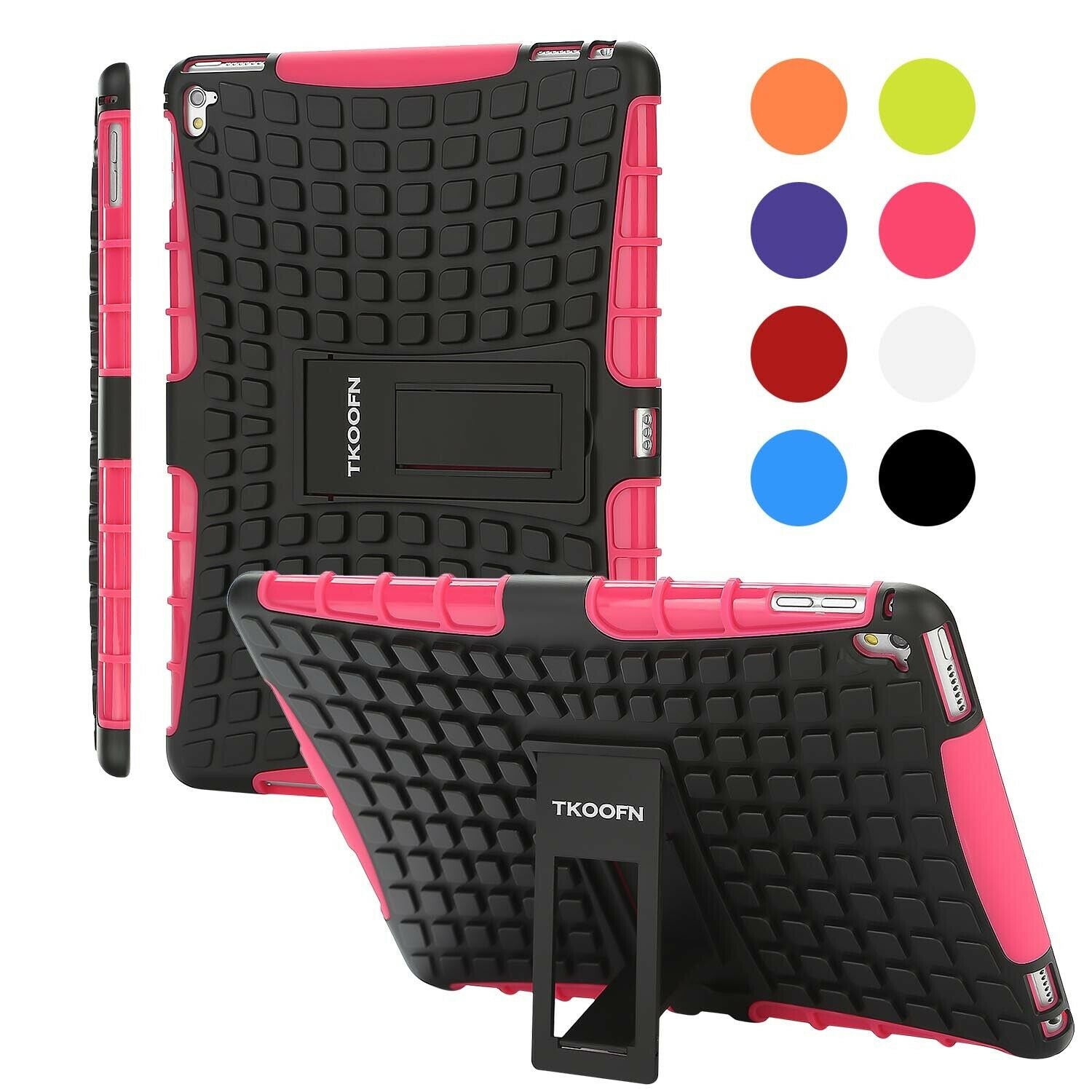 Kids Shockproof Case Heavy Duty Tough Kick Stand Cover for iPad Mini 1/2/3