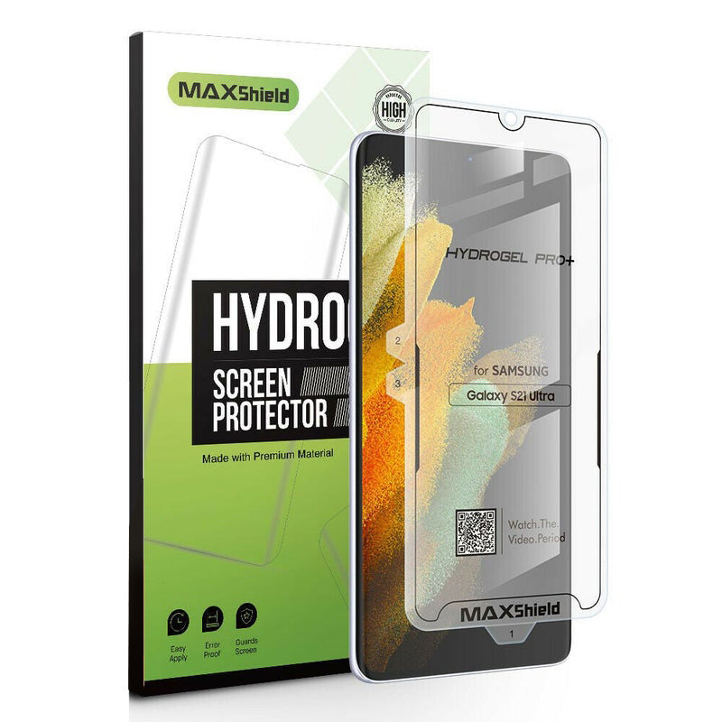 For Galaxy S21 Plus HYDROGEL Crystal Case Friendly Film Screen Protector