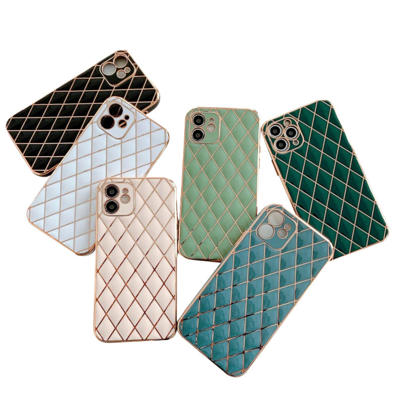 For iPhone 12 Case Shockproof Leather Marble Soft Slim Wallet Girl Cover