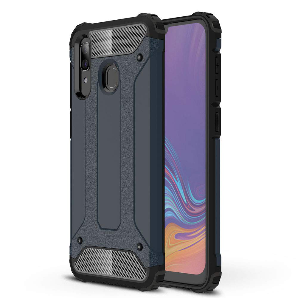 Samsung Galaxy A30 Case, Premium Flexible Soft Anti Slip TPU Case Cover-Gunmetal