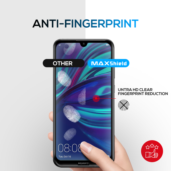 Huawei Y7 2019 Full Coverag Tempered Glass Screen Protector
