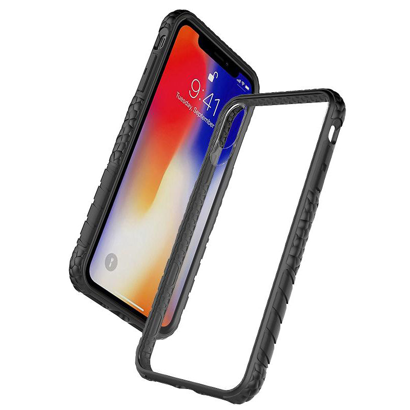 iPhone X Case, Heavy Duty Shockproof Slim Clear Protection Cover