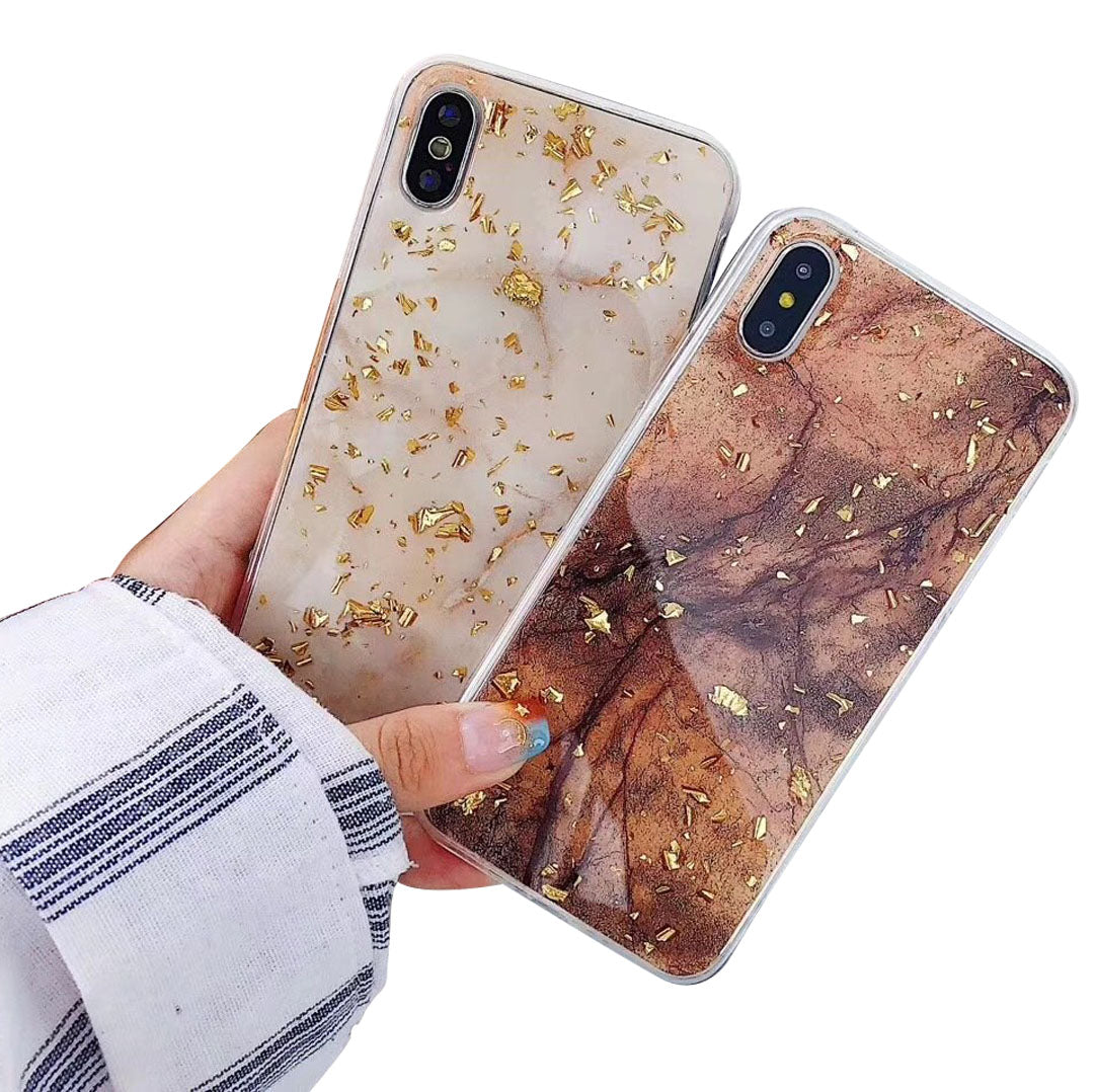 iPhone XR Case Shockproof Tough Marble Soft Cover for Apple