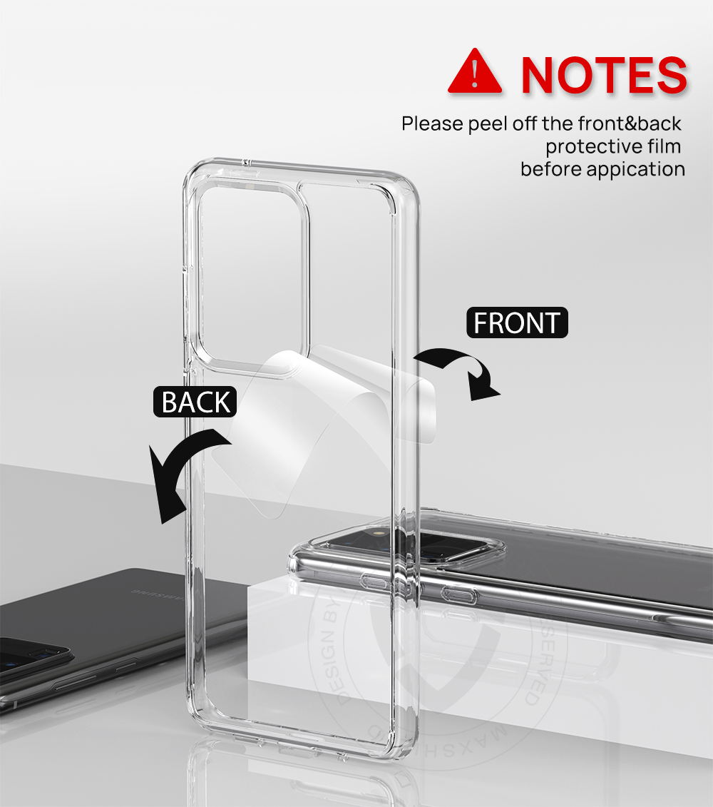 For Galaxy S20 Plus Ultra Case Heavy Duty Shockproof Clear Cover