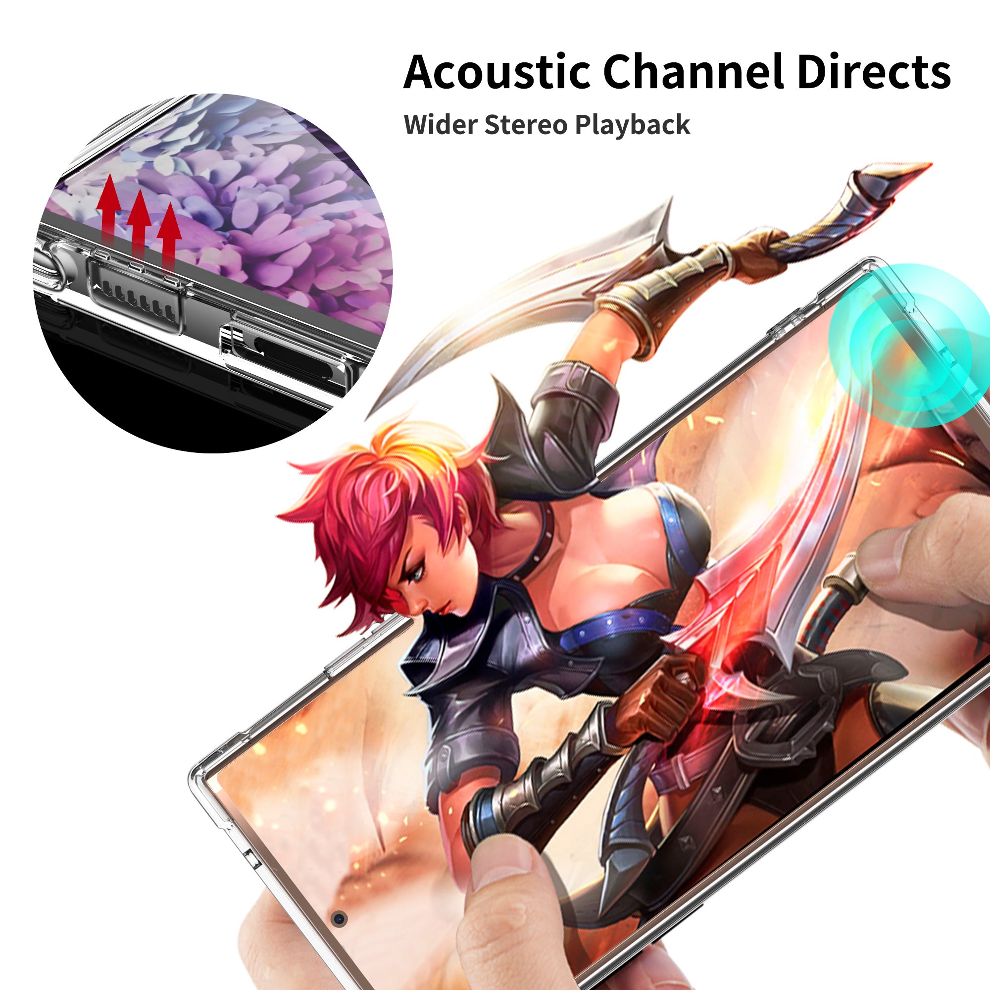 For Galaxy Note 20 Ultra 4G 5G Case Clear Shockproof Slim Bumper Cover