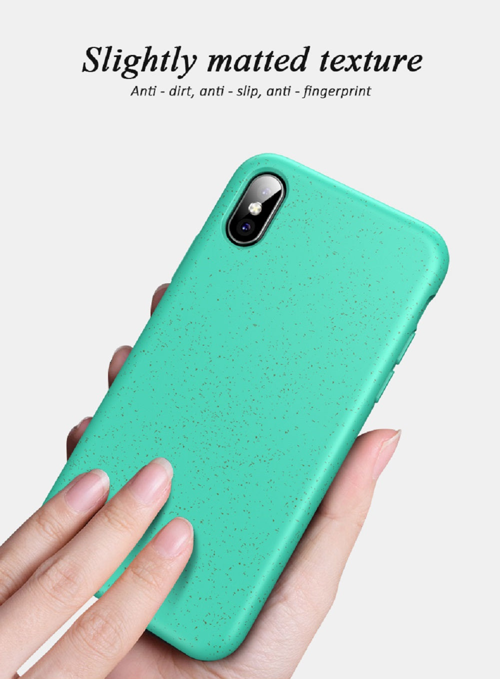 For iPhone X Shockproof Thin Soft Silicone Phone Back Cover Case
