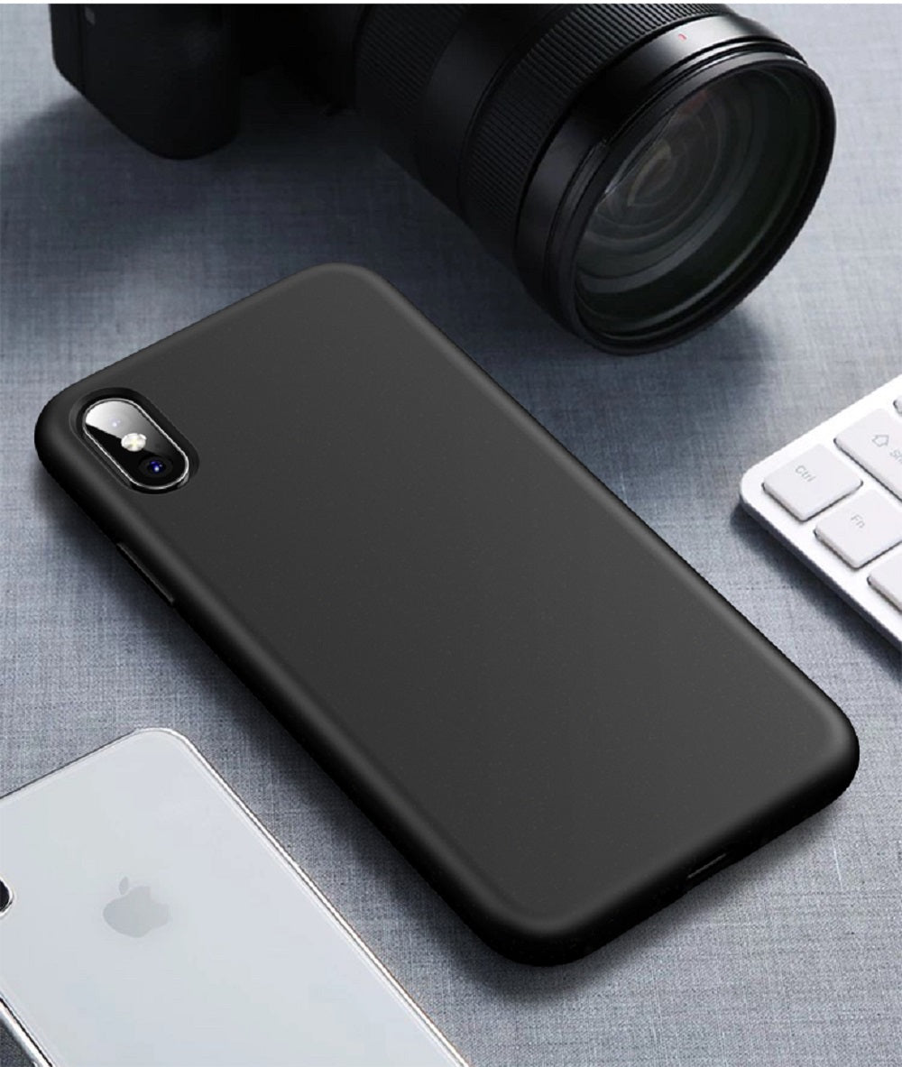 For iPhone XS MAX Shockproof Thin Soft Silicone Phone Back Cover Case