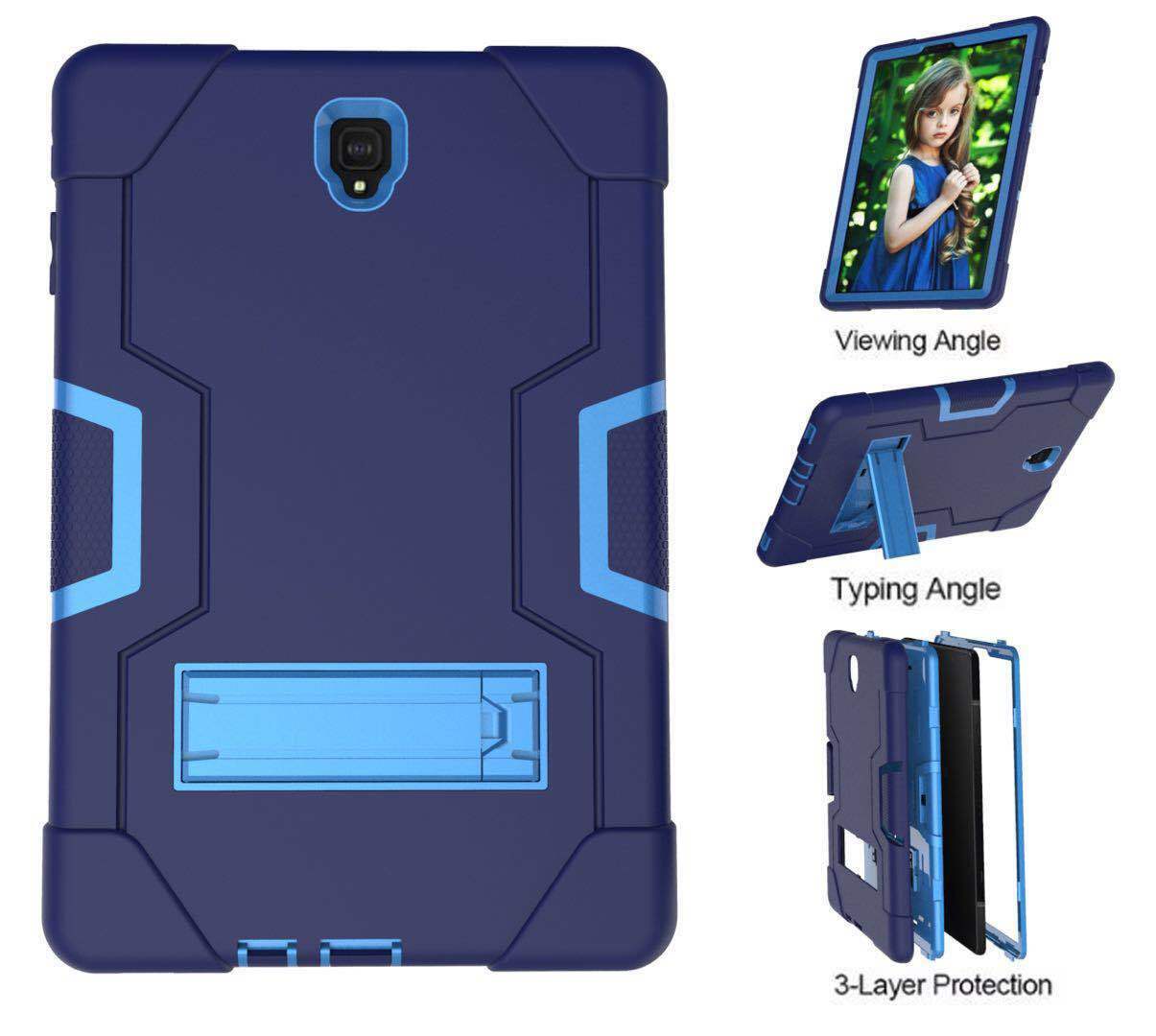 Samsung Galaxy Tab S4 10.5 T830 T835 Heavy Duty Case Shockproof Bumper Cover